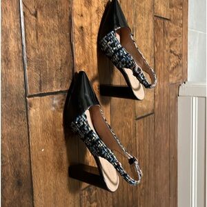 Halogen Atlantic-Pacific Great with jeans, skirt, or dress!  3 inch heels.